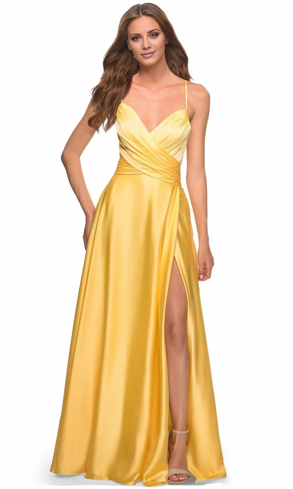 V-Neck Sleeveless A-Line Fashion Off the shoulder Floor Length Prom Dress For Sale For Ladies