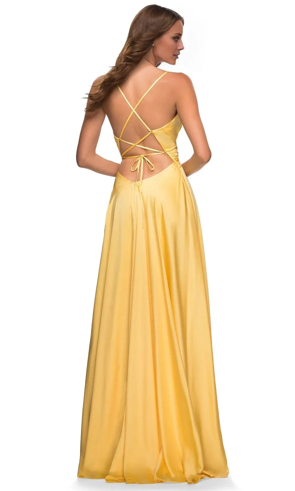 V-Neck Sleeveless A-Line Fashion Off the shoulder Floor Length Prom Dress For Sale For Ladies