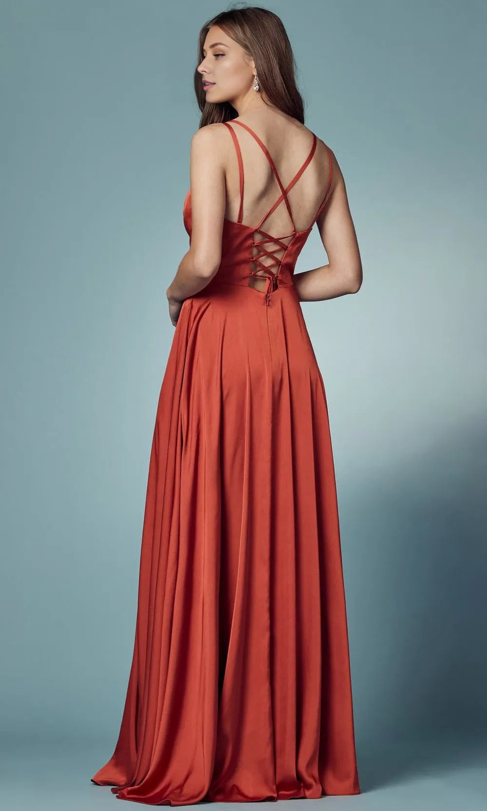 V-Neck Sleeveless A-Line Off the shoulder Floor length Prom Dress Hot Sale For Ladies