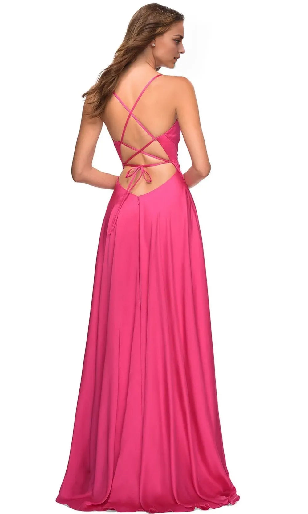 V-Neck Sleeveless A-Line Off the shoulder Vintage Floor length Long Prom Dress For Sale For Women