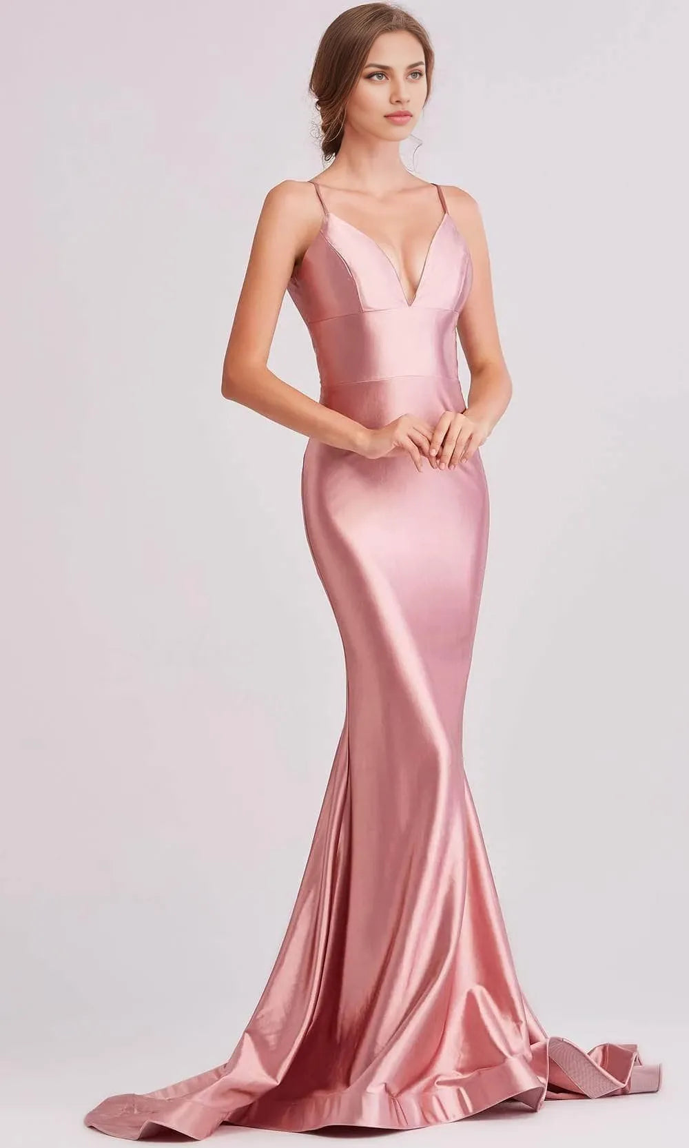 V-Neck Sleeveless Mermaid Charming Off the shoulder Floor length Prom Dress For Sale For Ladies