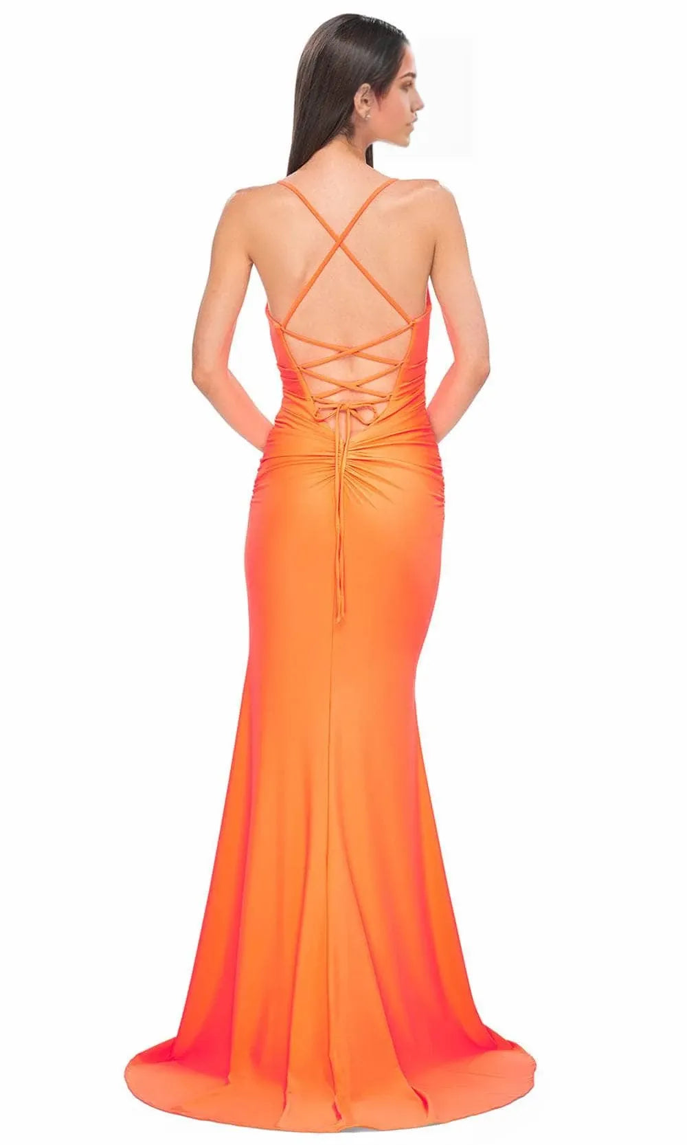 V-Neck Sleeveless Sheath Trendy Off the shoulder Floor length Long Prom Dress Hot Sale For Women