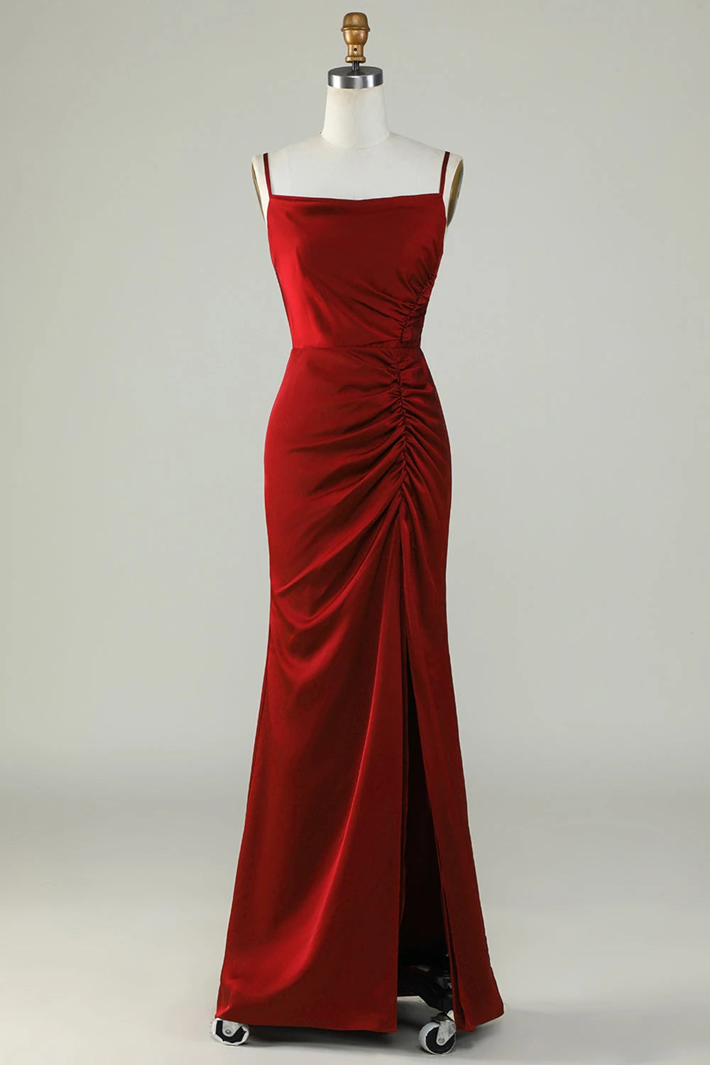 V-Neck Sleeveless Sheath Vintage Off the shoulder Floor length Party Dress Hot Sale For ladies