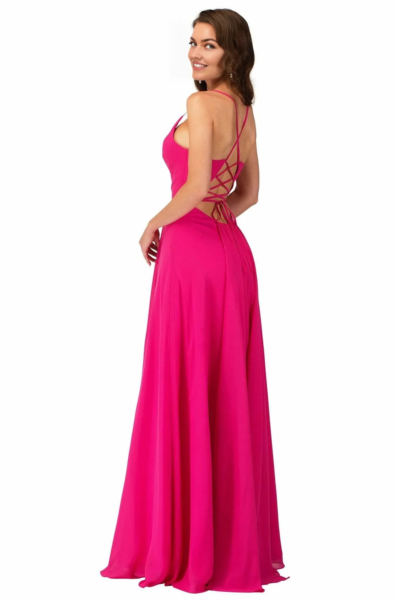 V-neck Sleeveless A-line Formal Off the shoulder Floor Length Prom Dress For Sale For Ladies