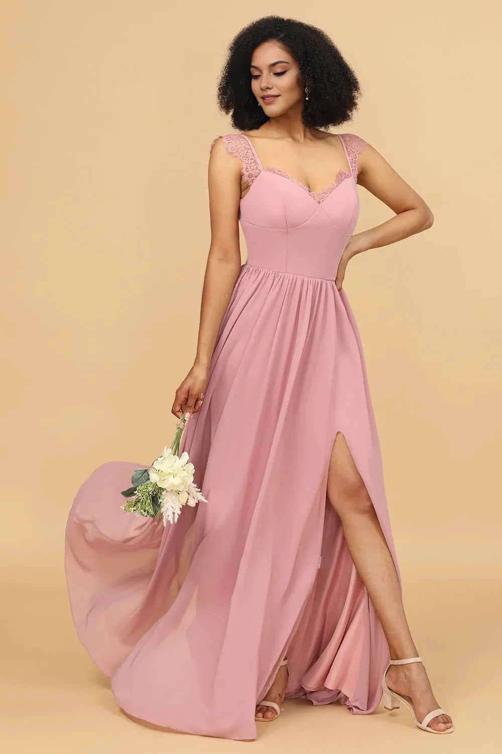 V Neck Sleeveless A-Line Fashion Off the shoulder Floor Length Prom Dress Hot Sale For Adults