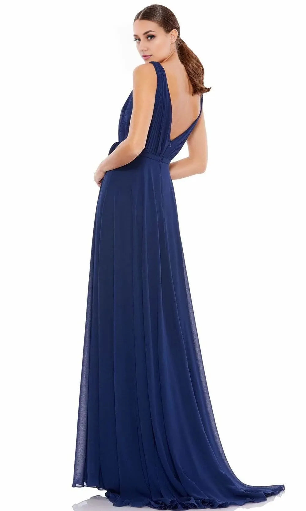 V Neck Sleeveless A-Line Vintage Off the shoulder Floor length Long Prom Dress For Sale For Women