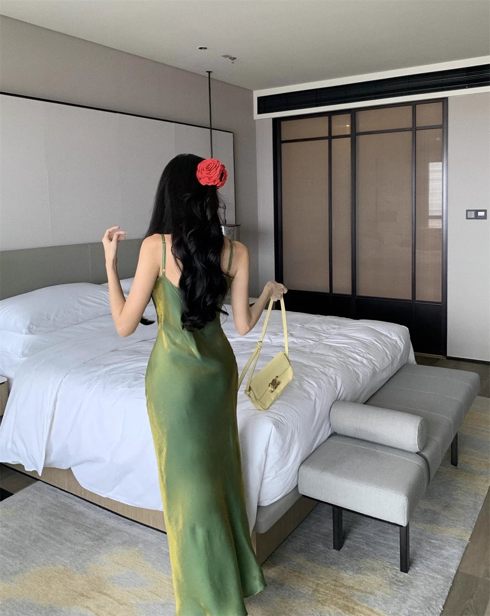 Vintage Spaghetti Strap Mermaid Long Summer Dresses Prom Dress Party Dress Cocktail Dress Homecoming Dress Evening Dress