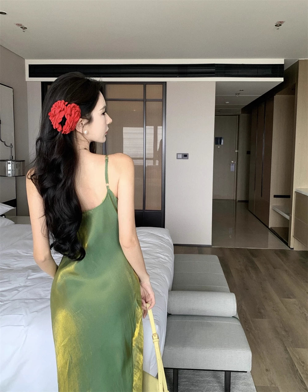 Vintage Spaghetti Strap Mermaid Long Summer Dresses Prom Dress Party Dress Cocktail Dress Homecoming Dress Evening Dress